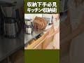 【収納プロ仰天テク連発！】収納下手必見のキッチン収納術