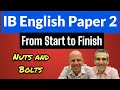 IB English Paper 2 Process Quiz