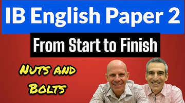 IB English A: Paper 2 Start to Finish Video #1