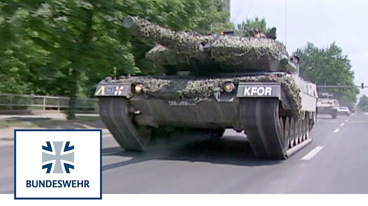 Classix: Einmarsch der Bodentruppen zur KFOR-Mission (1999) - Bundeswehr