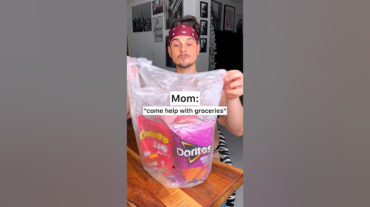 When MOM wants you to help with groceries😌❤️🍟do you recognize the song?😎 | CHEFKOUDY