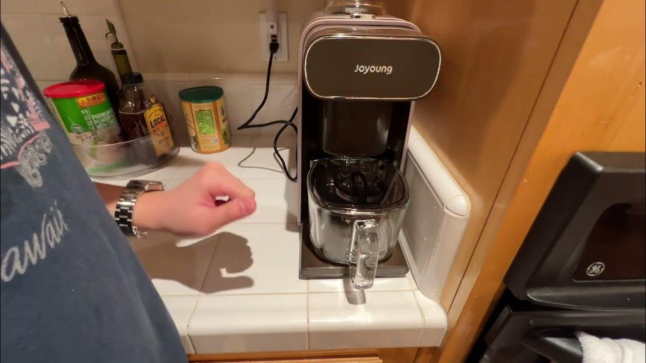 Joyoung Soy Milk Maker DJ10U K1 Unboxing and Demo YouTube