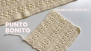 Aprende a combinar punto alto + punto V en crochet | Tutorial