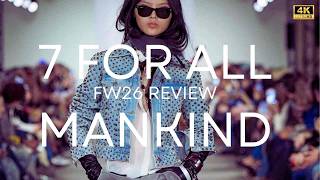 7 For All Mankind FW26 REVIEW : Indie Sleaze Revival or Reinventing Denim