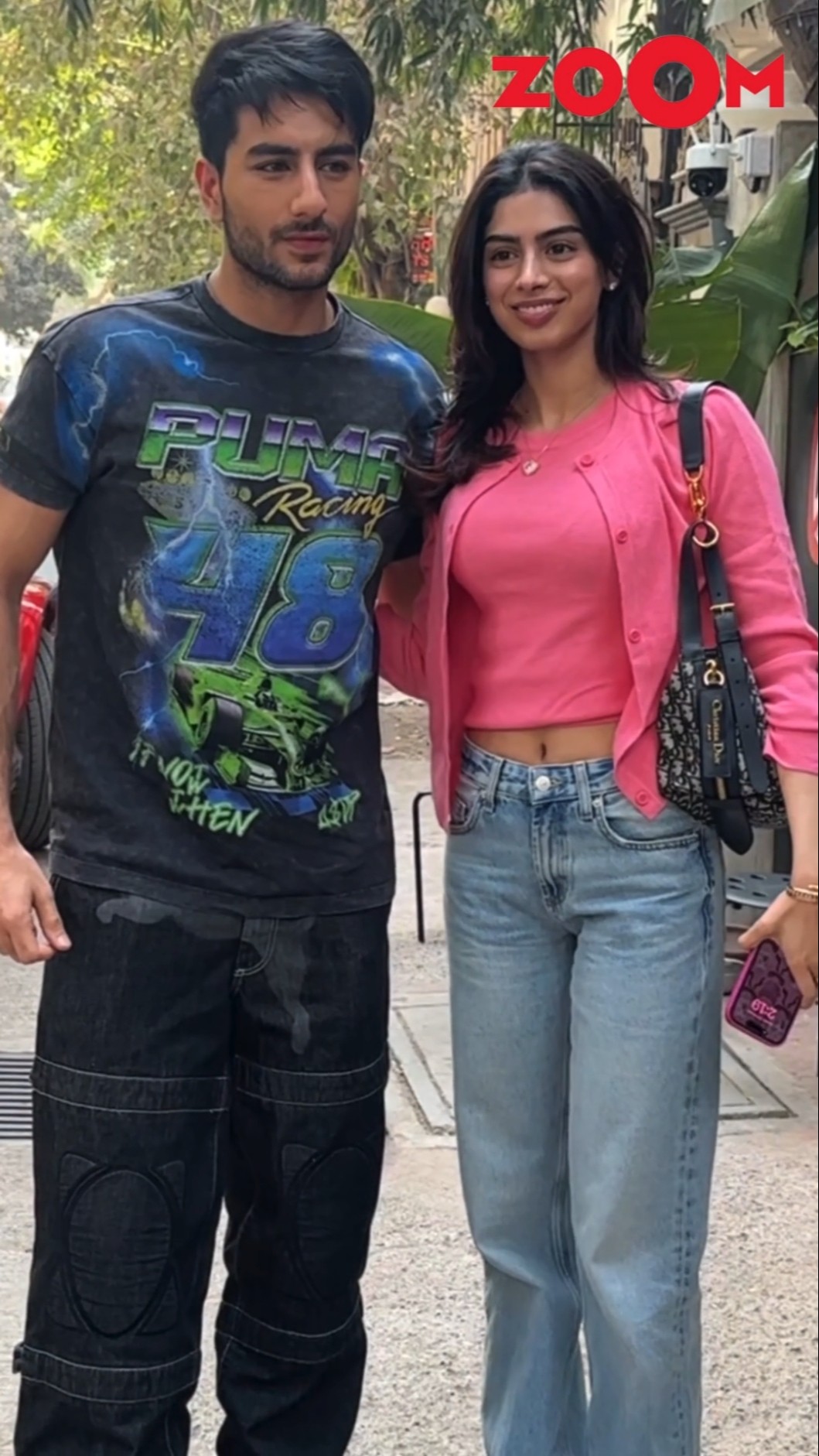 Ibrahim Ali Khan and Khushi Kapoor ALL-SET to promote their upcoming movie #ibrahim #khushi #shorts