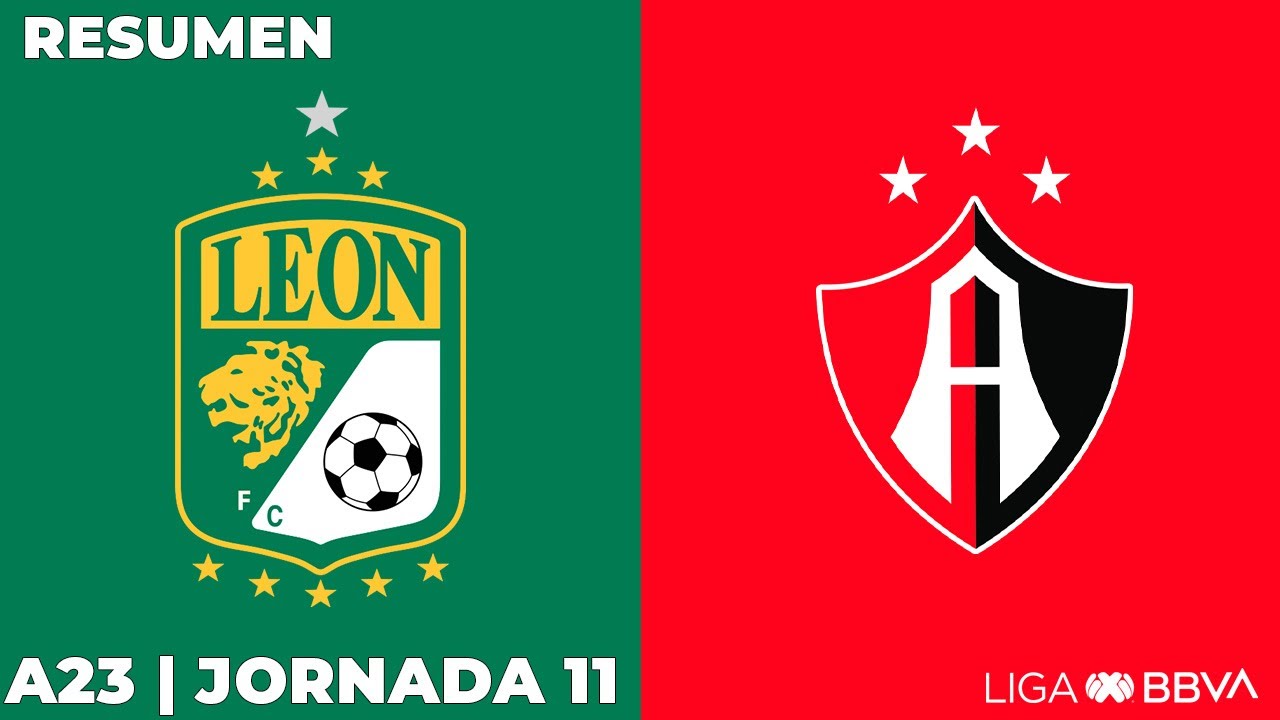 Resumen y Goles | León vs Atlas | Liga BBVA MX | Apertura 2023 ...