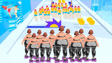 Girls Attack - Walkthrough Gameplay All Levels Android, iOS Part #20 (34-60) NEW LEVEL Latest Update