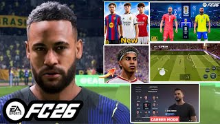 FIFA 16 MOD FC 26 Android Mobile Offline Career Mode PS5 MOD [Apk obb data] Best Graphics 