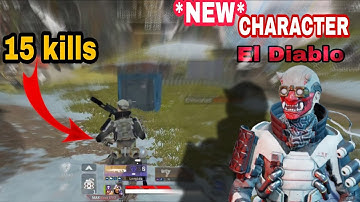 *NEW* APEX LEGENDS MOBILE BETA VERSION GAMEPLAY ||TPP|| 15 KILLS