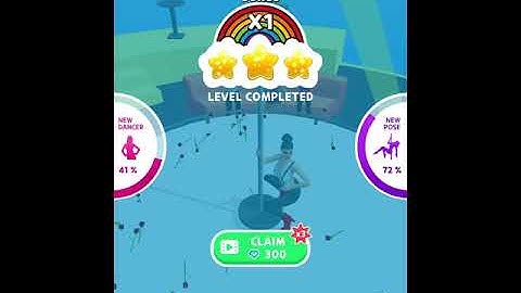 Pole Dance - Gameplay (Android, iOS) All Levels - Levels 1-5