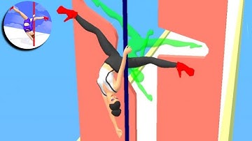 Pole Dance - Gameplay (Android, iOS) All Levels - Levels 1-5