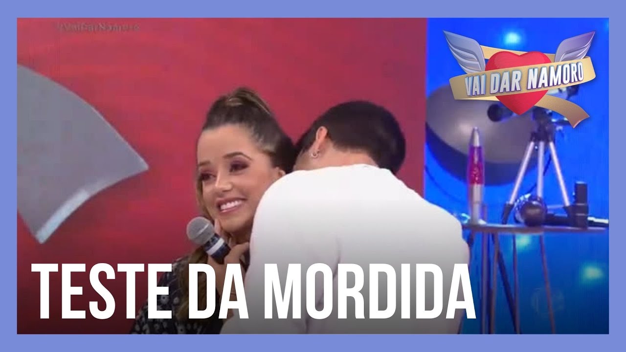 Lucca tenta conquistar pretendentes com teste da mordida | Vai Dar Namoro