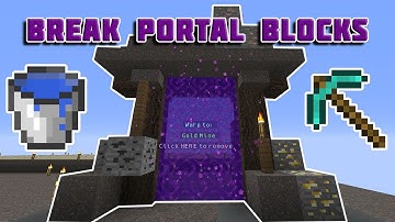 HOW TO REMOVE PORTALS(Hypixel Skyblock Guide)
