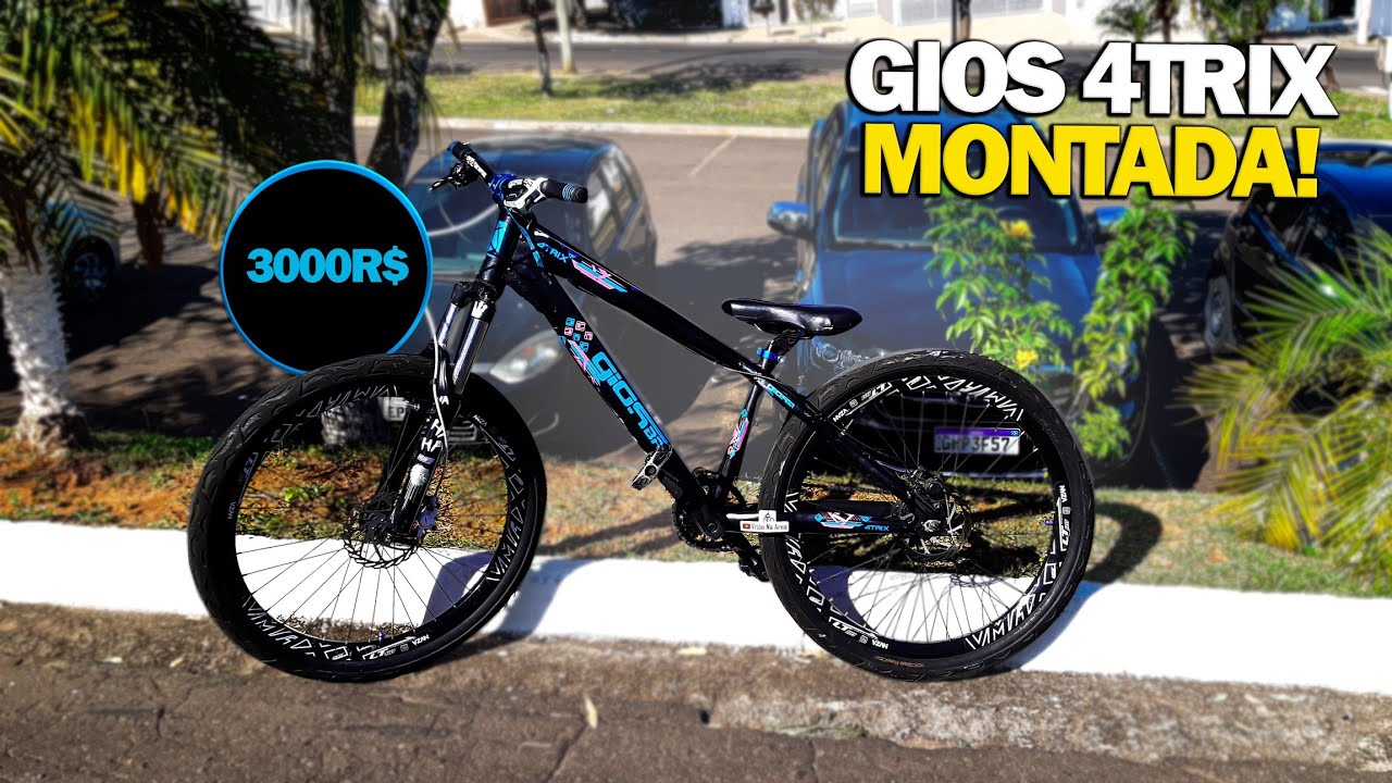 BIKE CHECK GIOS 4TRIX * montada para grau*😈 