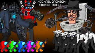 AMONG US VS MICHAEL JACKSON | SCARY SPECIAL EPISODE | 어몽어스 ANIMATION