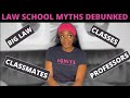 8 Law School Myths DEBUNKED | Professors, Big Law, Classes