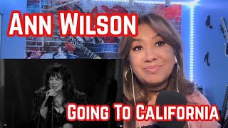 Ann Wilson- Going To California (Led Zeppelin Cover) / Reaction