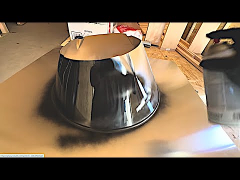 MCM Cabin - Ep 12 - Painting the Chimney Parts Black