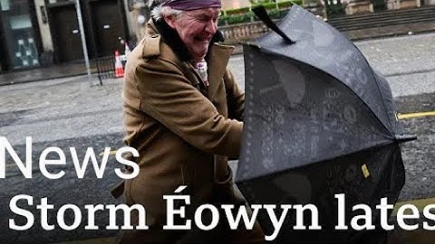 Storm Eowyn: Danger to life Warnings, Once in a Generation ' STORM ' Hits Ireland and UK .