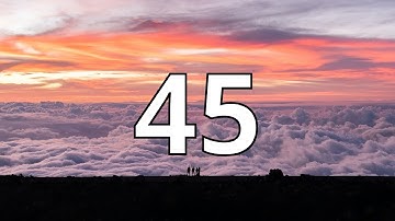 45 Second Countdown Timer With Alarm Sound At the End (Simple Beep)