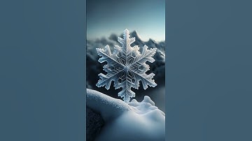 6 interesting facts about  snowflakes. #shorts #facts #solve #2023