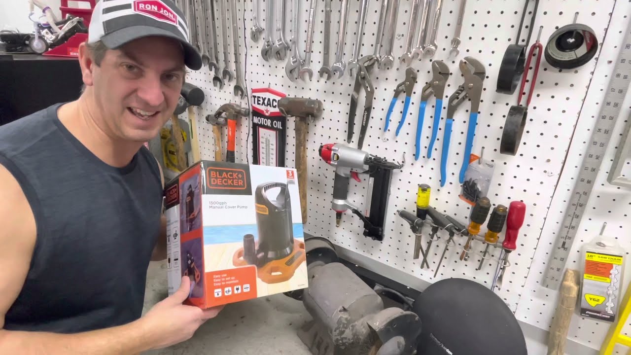 Black & Decker Variable Speed Pool Pump - Unboxing 