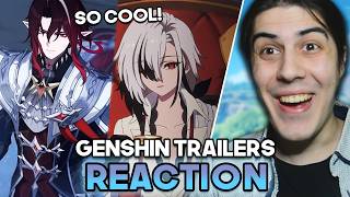 These trailers are AMAZING. | MORE Genshin Impact Trailers Reaction! (Sandrone, 7.0, & more!)
