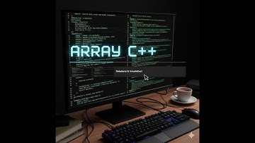 Array C++ (Membuat program sederhana tentang array 1 dimensi)