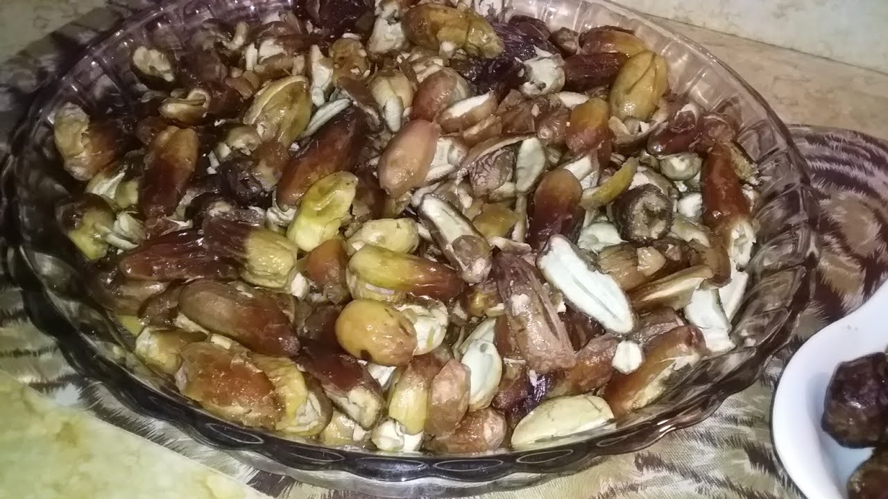 لو عندك بلح ناشف من رمضان ومش عارفه تعملي بيه ايه ادخلي عند ام هنا و انت تعرفي