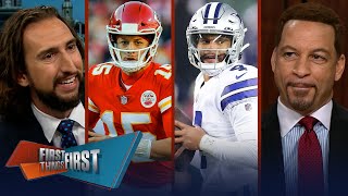 Nick \& Brou predict the 2023 NFL playoffs, including their SB LVIII picks | NFL | FIRST THINGS FIRST