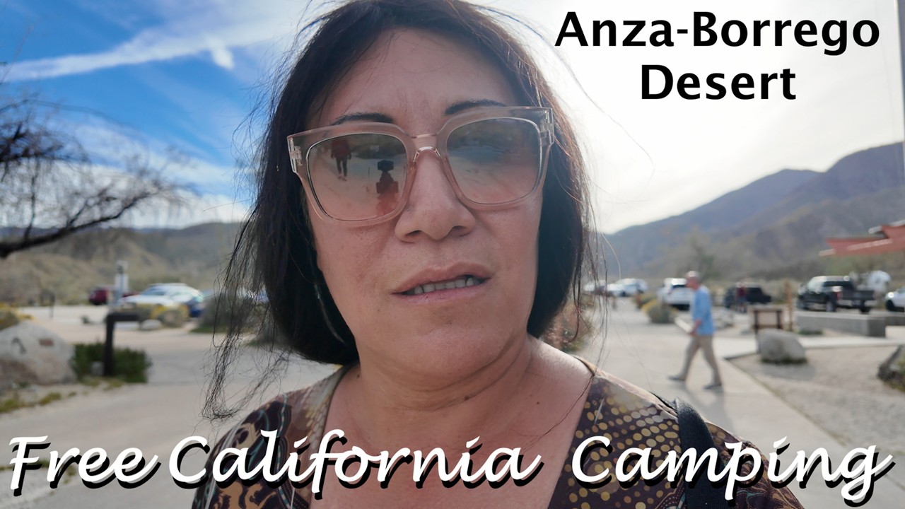 Enjoying the New Free Camping Spot At Peg Leg In the Anza-Borrego Desert