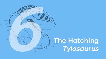 Evan the Tylosaurus 6: The Hatching Tylosaurus | Learn to Draw Marine Animals with ZHAO Chuang
