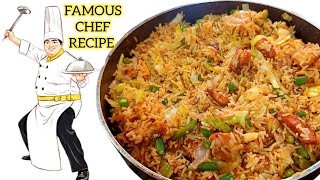 Chicken Fried Rice Recipe | Chicken fajita Schezwan Rice Recipe | Fried Rice Recipe Restaurant Style