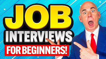 JOB INTERVIEWS FOR BEGINNERS! (How to PREPARE for a JOB INTERVIEW!) TIPS, QUESTIONS & ANSWERS!