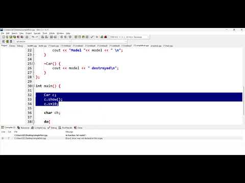 C++ Dot and Arrow Operator Explained | OOP in C++ for Beginners
