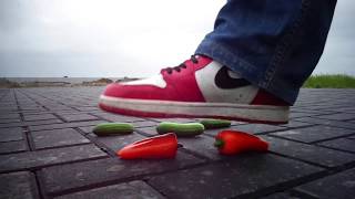 Nike Air Jordan Food Stomp, Trample Small Vegetable Parika And Cuber