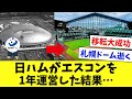 【朗報】札幌ドームを見捨てた日ハム、エスコンで大成功の1年間www