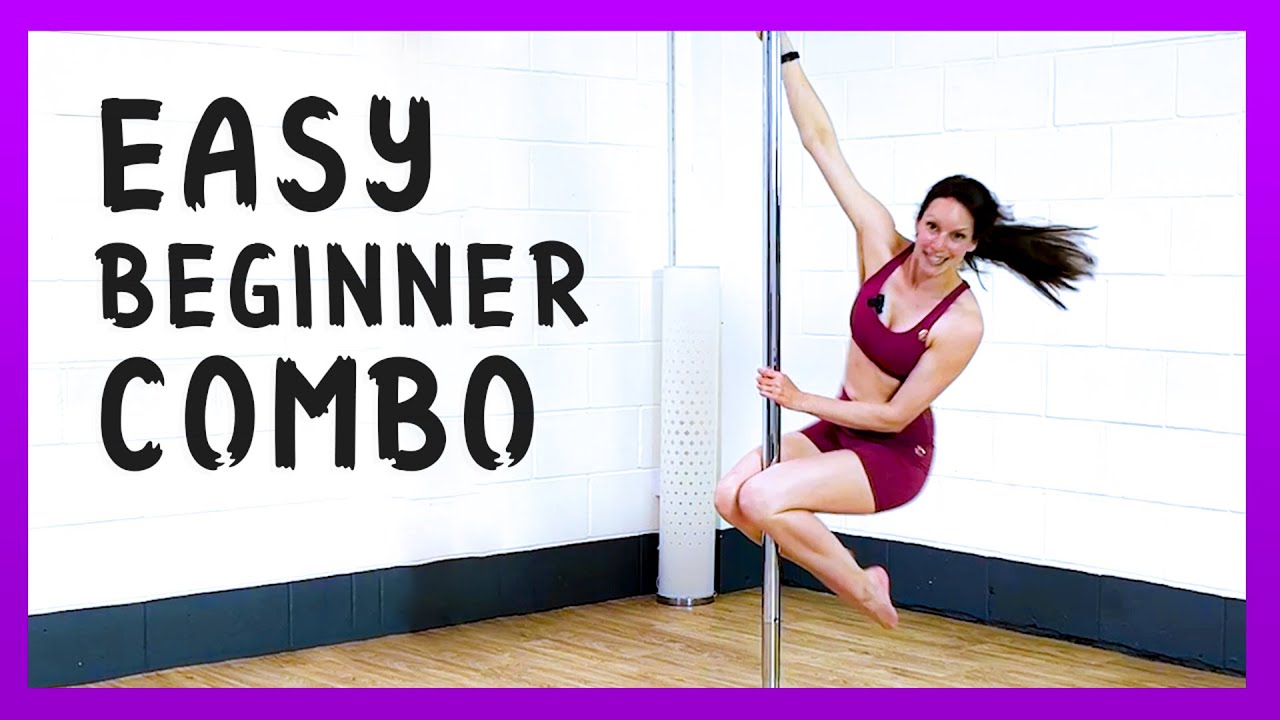 3 Easy Beginner Pole Moves in a Pretty Combo 