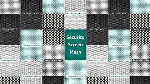 Security Screen Mesh