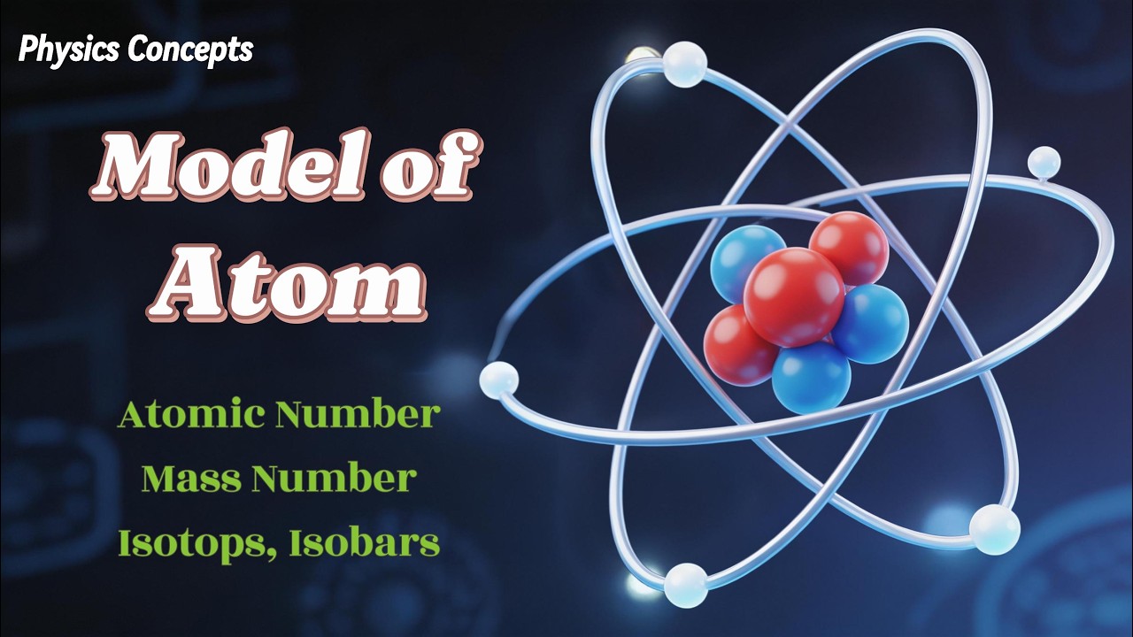 Model of Atom Explained | Atomic Number, Mass Number, Isotopes, Isobars ...