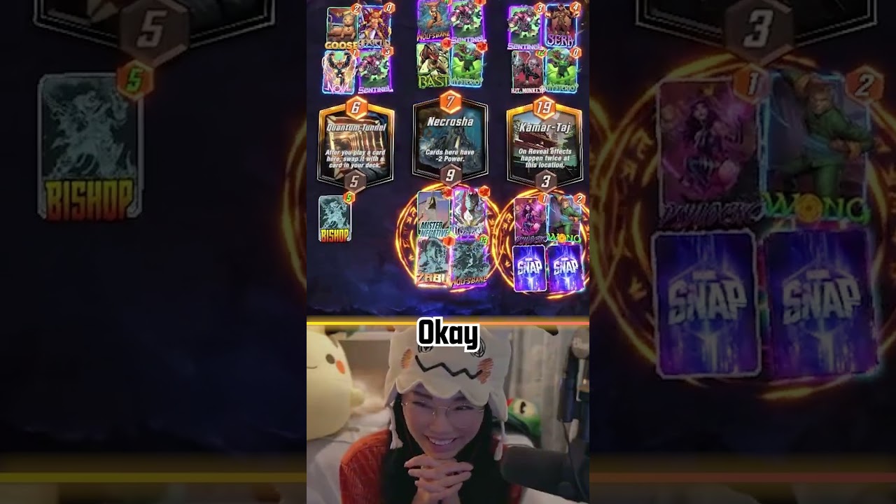 HUGE Hit Monkey for 0 Energy 🐵 #marvelsnap #shorts
