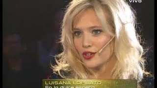 Luisana Lopilato con Susana Giménez (20/05/2013)