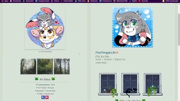 DeviantArt Non-Members Customizing Page
