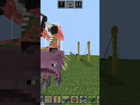 piglin rides on
