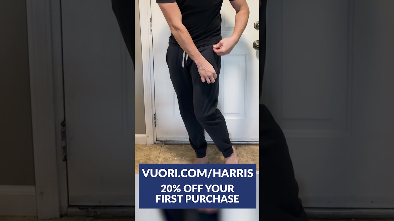 Vuori Ponto Joggers are AWESOME