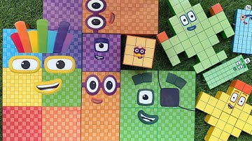 Looking for Numberblocks NEW 1791 Puzzle Tetris Space ASMR  | Numberblocks Satisfying Video