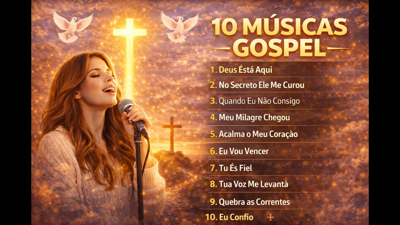 OUÇA ISSO E SINTA PAZ 🕊️ | 10 Músicas Gospel que Acalmam o Coração (Coletânea)