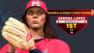 MLB The Show 24 - WOMAN HITS HOME RUN In Debut! Road to the Show