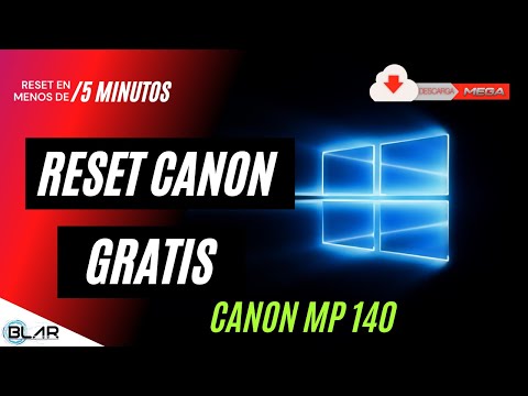 Reset Canon mp140 Gratis 2017