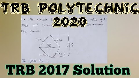 TRB ECE 2017 Solution/trb ece 2020/trb/trb ece 2017 answerkey/trb ece tamil/trb polytechnic ece/eee